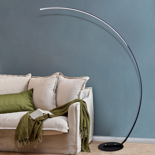 Modern RGBW Böjd Golvlampa | Ny Version