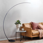 Modern RGBW Böjd Golvlampa | Ny Version