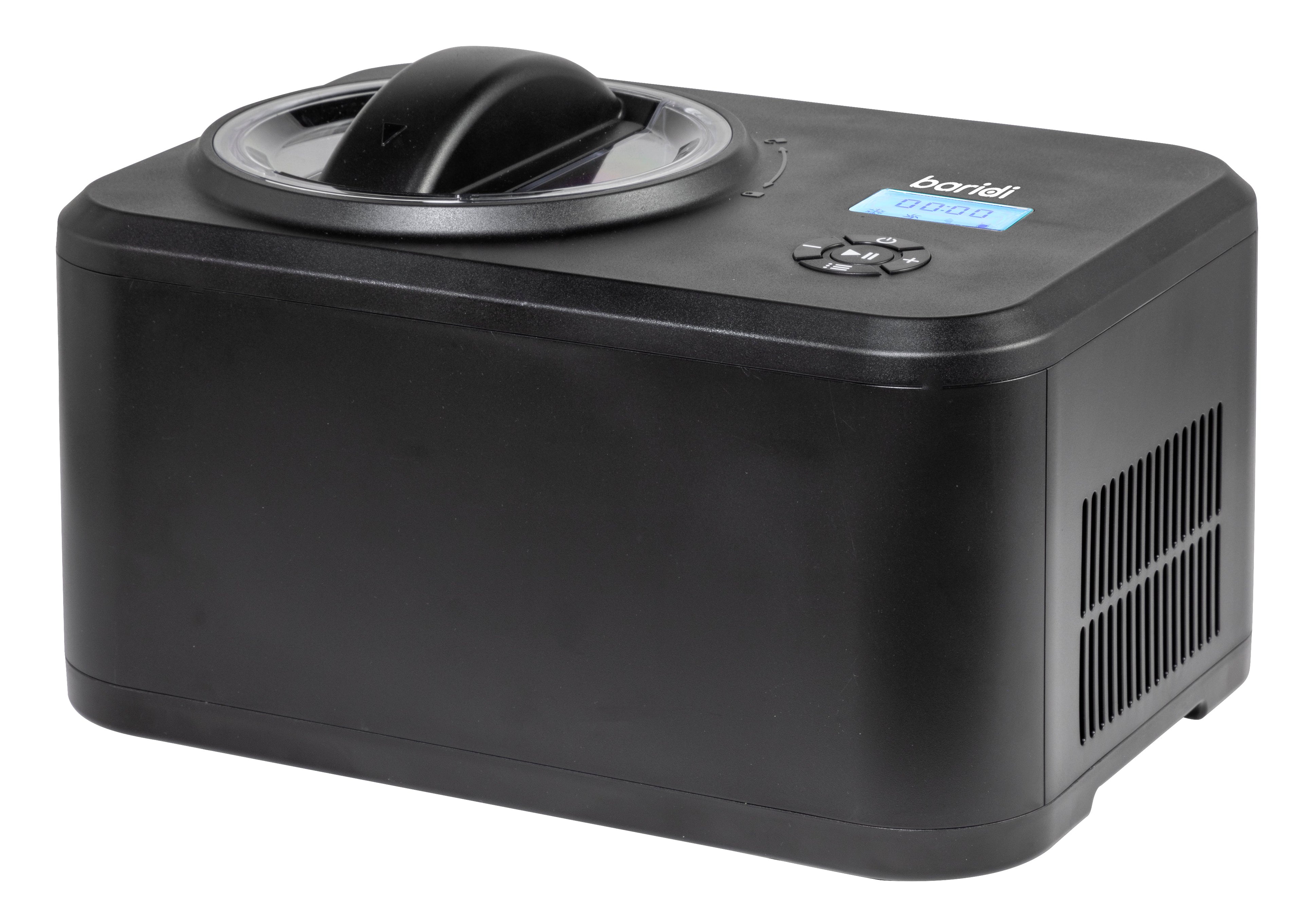 Baridi 1.5L Ice Cream Machine with Fast Freeze Compressor Cooling - DH240