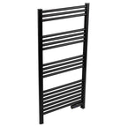 Baridi Electric Heated Towel Rail with LED Display, Black - DH371