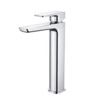 Baridi High Basin Mixer Tap with Clicker Waste, Chrome - DH394