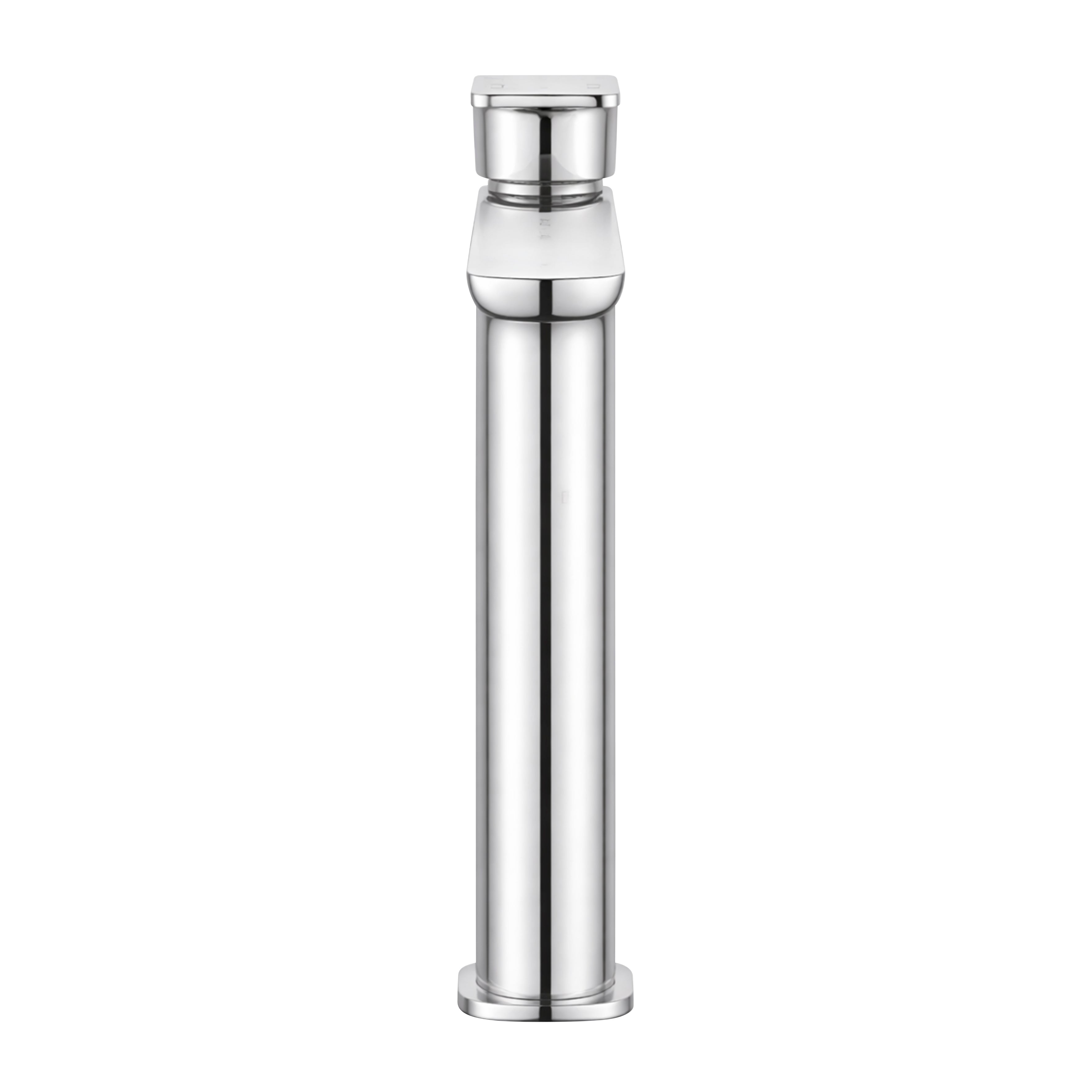 Baridi High Basin Mixer Tap with Clicker Waste, Chrome - DH394