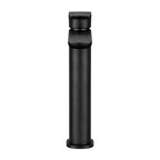 Baridi High Basin Mixer Tap with Clicker Waste, Matt Black - DH395